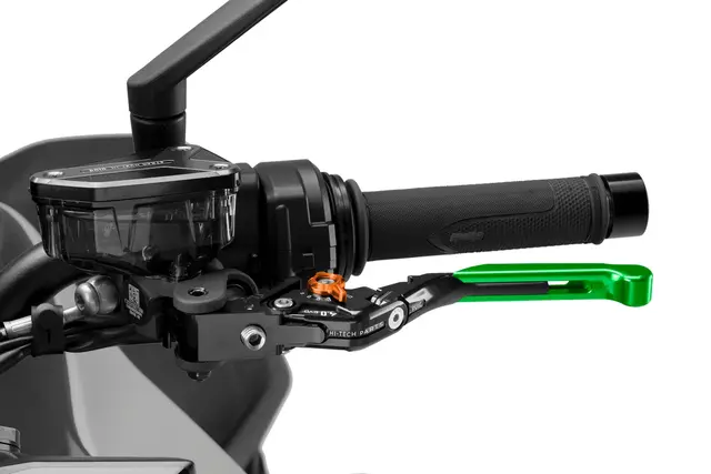 Puig Clutch Hendel Forlengbar & Foldbar Grønn / Oransje 