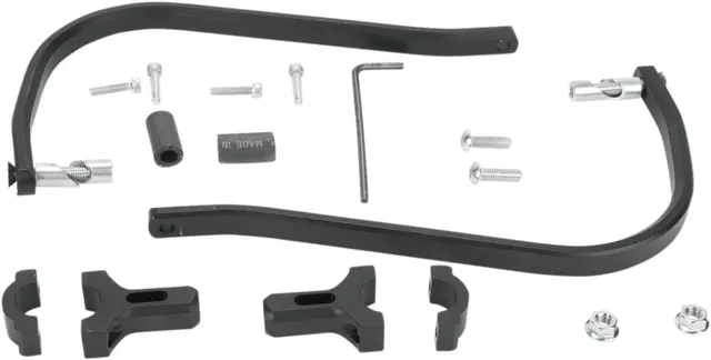 Moose Racing Alum H&grds Black Aluminium H&guard 7/8" Bar Alu/Steel Bl 