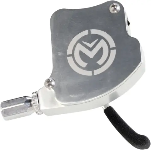 Moose Racing Atv Thumb Thrtle-Polished Throttle Thumb Silver