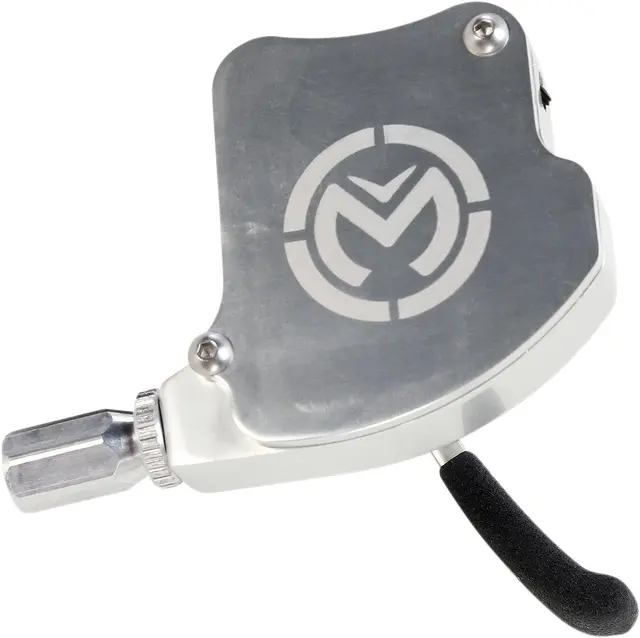 Moose Racing Atv Thumb Thrtle-Polished Throttle Thumb Silver 