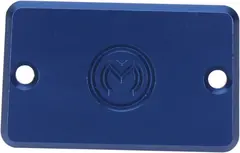 Moose Racing Mastr Cylndr Cvr Yam Blu Master Cylinder Cover Blue Yamaha