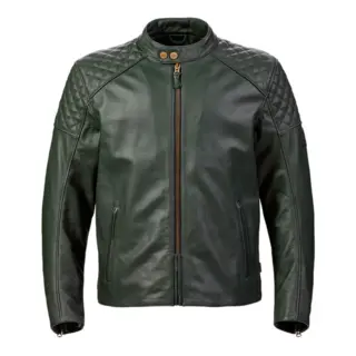 TRIUMPH Braddan Skinnjakke Gr&#248;nn