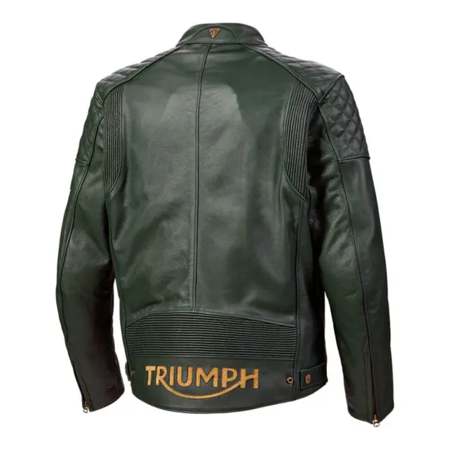 TRIUMPH Braddan Skinnjakke XL Grønn 