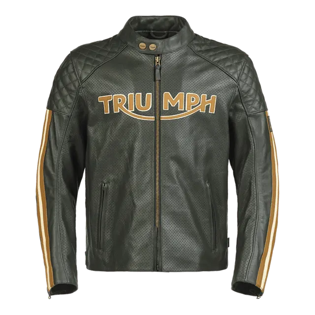 Triumph Braddan Air Race Jakke L Grønn 