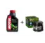 Motul 5100 10W40 4L &amp; HF204 oljefilter Honda, Kawasaki, Triumph og Yamaha