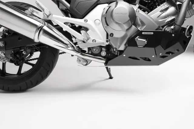 Sw-Motech Engine Guard Svart/Sølv. Honda NC700/NC750 Med DCT 