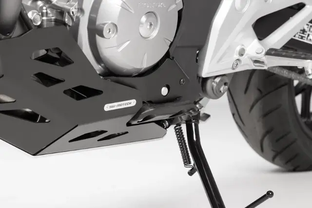 Sw-Motech Engine Guard Svart/Sølv. Honda NC700/NC750 Med DCT 