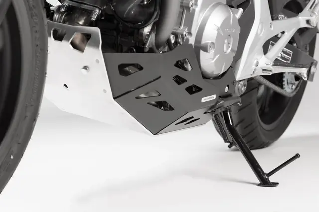 Sw-Motech Engine Guard Svart/Sølv. Honda NC700/NC750 Med DCT 