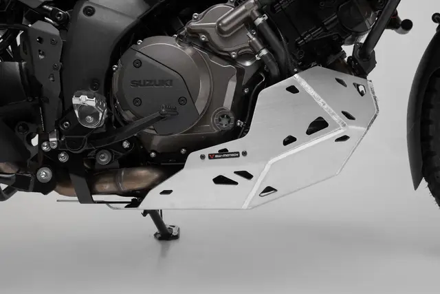 Sw-Motech Engine guard Black/Silver. Suzuki V-Strom 1050. 