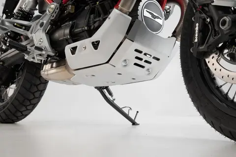 Sw-Motech Engine guard Silver. Moto Guzzi V85 TT (19-).