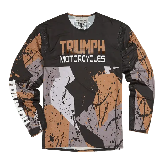 TRIUMPH Camo Adventure Cross Trøye XL 