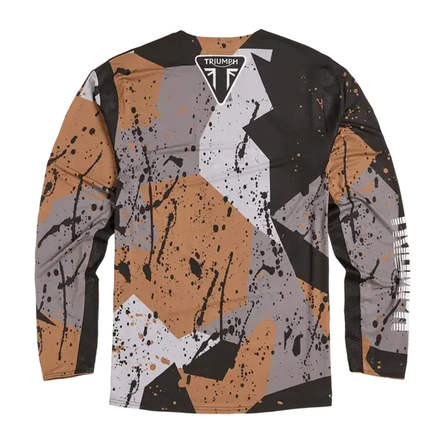 TRIUMPH Camo Adventure Cross Trøye XL 