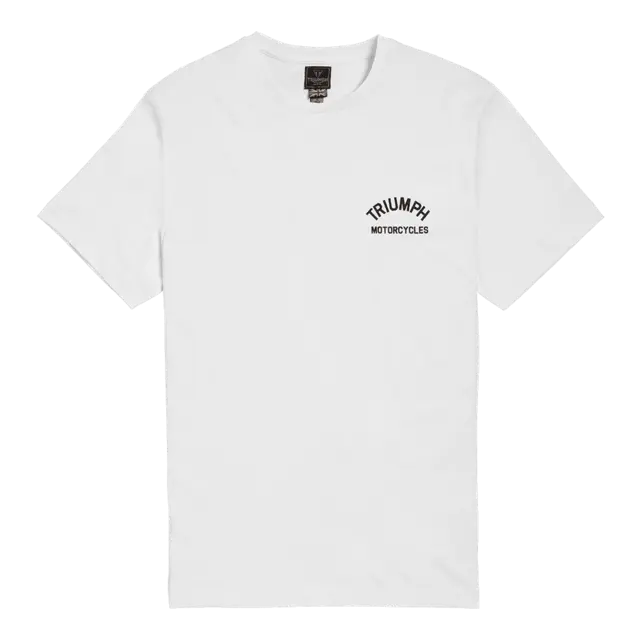 Triumph Castle T-shirt L Hvit 