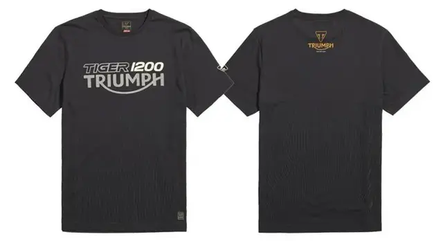 Triumph Tiger 1200 T-Skjorte 3XL Svart 