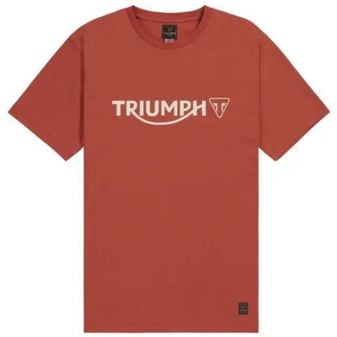 Triumph Cartmel T-shirt Rust / Bone