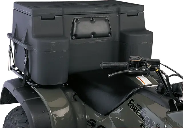 Moose Utility Mud Explr Strage Trnk Blk Explorer bak Trunk Cargo Box Black 