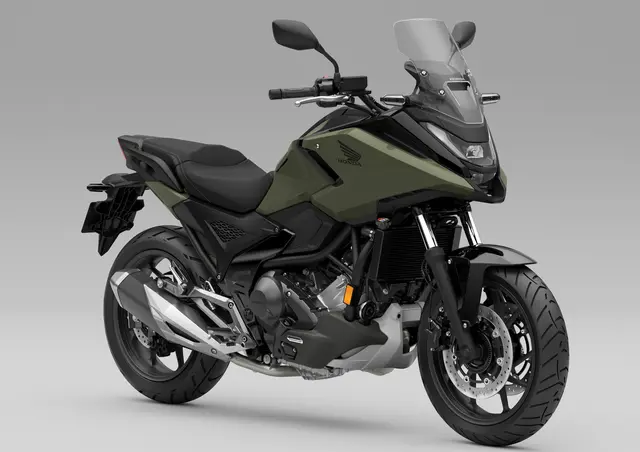 Honda NC750X 2025 EARTH IVY ASH GREEN 