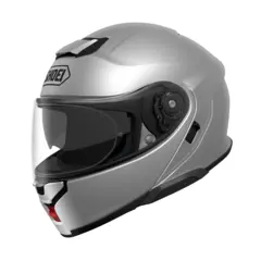 Shoei Neotec 3 Motorsykkel Hjelm S&#248;lv - &#197;pningshjelm