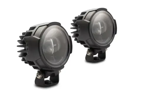 Sw-Motech EVO high beam lights Light/switch/cable harness/mount. In pai