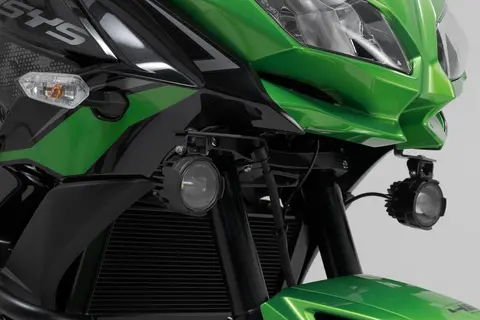 Sw-Motech EVO fog light kit Black. Kawasaki Versys 650 (15-).