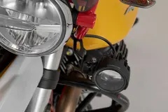 Sw-Motech EVO fog light kit Black. Moto Guzzi V85 TT (19-).