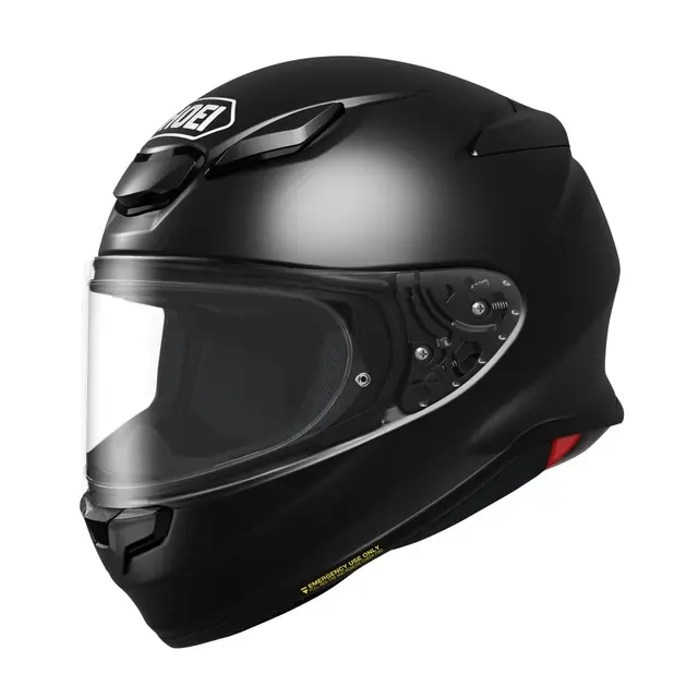 Shoei NXR2 Motorsykkel Hjelm S Blank Sort 