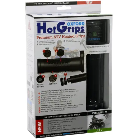 Oxford Hotgrips ATV Varmeholker For 22mm styre