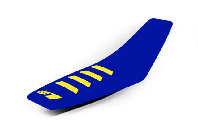 OneGripper Ribbed Setetrekk Blå/Gul 