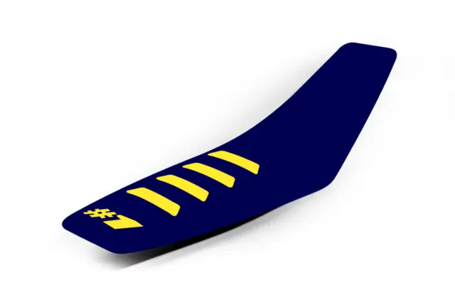 OneGripper Ribbed Setetrekk Mørk Blå/Gul 