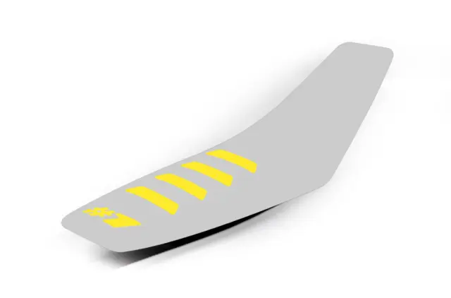 OneGripper Ribbed Setetrekk Lys Grå/Gul 