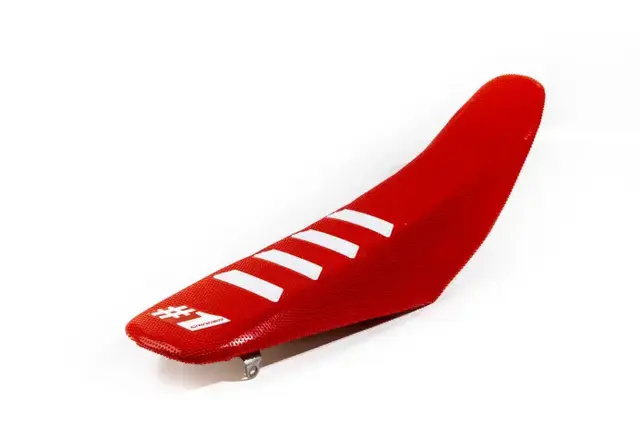 OneGripper Ribbed Setetrekk Rød/Hvit 