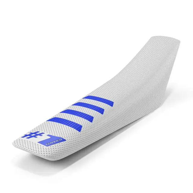 OneGripper Ribbed Setetrekk Hvit/blå 