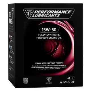 Triumph 15W-50 Motorolje 4 Liter Fullsyntetisk