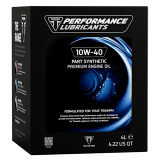 Triumph 10W-40 Motorolje 4 Liter Delsyntetisk