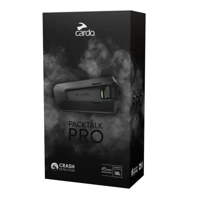 Cardo Packtalk Pro Enkeltsett - for 1 person 