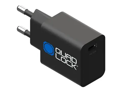 QUAD LOCK Str&#248;m Adapter 30W Hurtiglading