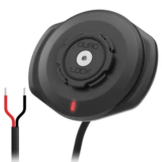 QUAD LOCK 12-24V Tr&#229;dl&#248;s Lader Passer alle motorsykkel mobilholdere