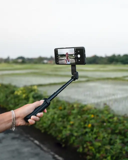 Quad Lock Tripod/Selfie Stick Ta bilder og film på farten 