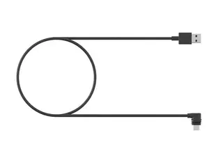 QUAD LOCK Vinklet USB-C Kabel Til Quad Lock Tr&#229;dl&#248;s Lader