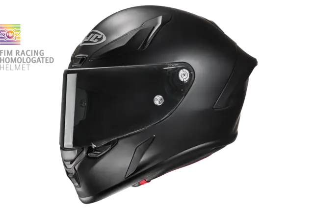 HJC Rpha 1 Motorsykkel Hjelm S Matt Svart - Sport Racing - FIM Godkjent 
