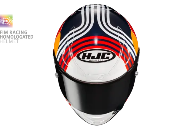 HJC Rpha 1 Motorsykkel Hjelm M Redbull Austin - Racing - FIM Godkjent 
