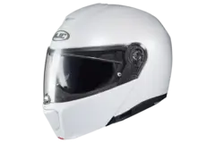 HJC RPHA 90S &#197;pningshjelm Matt Hvit Semi Flat Pearl White Medium