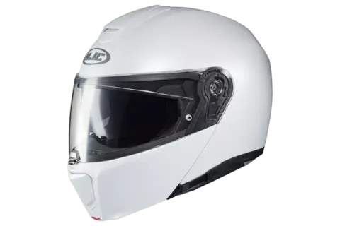 HJC RPHA 90S &#197;pningshjelm Matt Hvit Semi Flat Pearl White