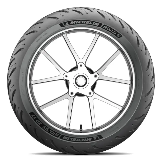 Michelin Road 6 Bakdekk 180/55-17 Særdeles godt veigrep på vått føre 