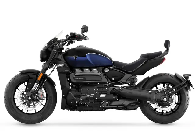 Triumph Rocket 3 GT Storm 2025 MATT SAPPHIRE BLACK / SATIN PACIFIC BLUE 