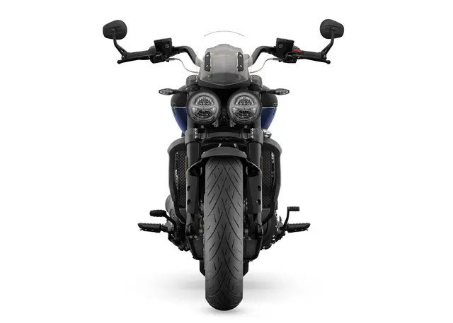 Triumph Rocket 3 GT Storm 2025 MATT SAPPHIRE BLACK / SATIN PACIFIC BLUE 