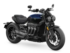 Triumph Rocket 3 R Storm 2026 SATIN PACIFIC BLUE / MATT SAPPHIRE BLACK