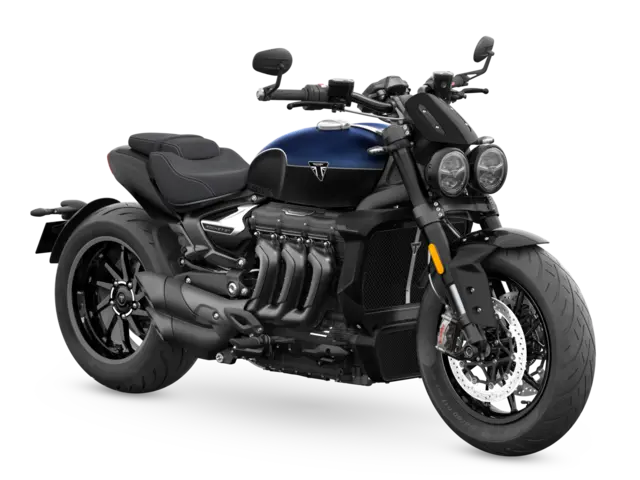 Triumph Rocket 3 R Storm 2026 SATIN PACIFIC BLUE / MATT SAPPHIRE BLACK 