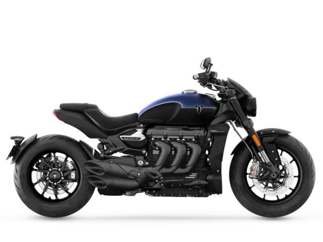 Triumph Rocket 3 R Storm 2026 SATIN PACIFIC BLUE / MATT SAPPHIRE BLACK 