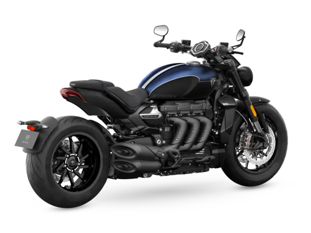Triumph Rocket 3 R Storm 2026 SATIN PACIFIC BLUE / MATT SAPPHIRE BLACK 